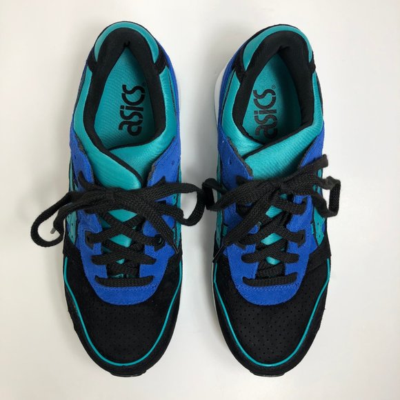 ASICS GEL-Lyte III Women's Size 6.5 Casual Athletic Shoes Green/Blue/Black H7D7L - Picture 4 of 8
